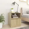 Image de vidaXL Table de chevet Chêne sonoma 40x40x50 cm Aggloméré806163