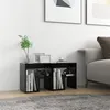Image de vidaXL Tables de chevet 2 pcs noir 40x30x40 cm bois d'ingénierie806331