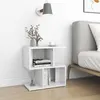 Image de vidaXL Tables de chevet 2 pcs blanc 50x30x51,5 cm bois d'ingénierie806365