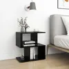 Image de Vidaxl Tables De Chevet 2 Pcs Noir 50x30x51,5 Cm AgglomÃ©rÃ©