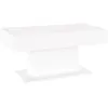 Image de vidaXL Vidaxl Table Basse Blanc 96x50x45 Cm Aggloméré