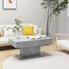 Image de vidaXL Table basse gris béton 96x50x45 cm bois d'ingénierie806835