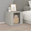 Image de Vidaxl Table Basse Gris BÃ©ton 96x50x45 Cm AgglomÃ©rÃ©