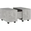 Image de vidaXL Table Basse Gris Béton 60x60x38 Cm Aggloméré - Vidaxl