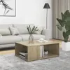 Image de vidaXL Table basse chêne sonoma 90x67x33 cm bois d'ingénierie806906