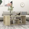 Image de vidaXL Table basse chÃªne sonoma 100x50x40 cm bois d'ingÃ©nierie