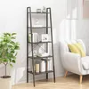 Image de vidaXL Étagère sur pied 5 niveaux Noir 56x35x174 cm336369