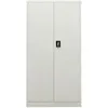 Image de vidaXL Armoire Ã  casiers Gris clair 90x40x180 cm Acier