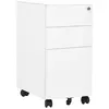 Image de vidaXL Classeur mobile Blanc 30x45x59 cm Acier335982