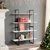 Image de vidaXL Bibliothèque à 4 niveaux Blanc 100x30x140 cm Bois de pin massif806483