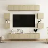 Image de vidaXL Ensemble de meubles TV 10 pcs Chêne sonoma Bois d'ingénierie