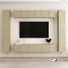 Image de vidaXL Ensemble de meubles TV 10 pcs Chêne sonoma Bois d'ingénierie3078980