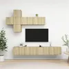 Image de vidaXL Ensemble de meubles TV 7 pcs Chêne sonoma Bois d'ingénierie