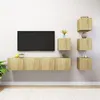 Image de vidaXL Ensemble de meuble TV 6 pcs Chêne sonoma Bois d'ingénierie