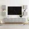 Image de vidaXL Ensemble de meubles TV 7 pcs Gris béton Bois d'ingénierie3079081