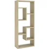 Image de vidaXL Vidaxl Etagère Murale Chêne Sonoma 36x16x90 Cm Aggloméré