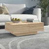 Image de Vidaxl Table Basse ChÃªne Sonoma 90x60x31 Cm AgglomÃ©rÃ©