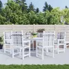 Image de vidaXL Tables de chevet 2 pcs avec LED Blanc 60x35x40 cm