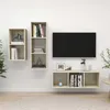 Image de vidaXL Ensemble de meubles TV 3 pcs Chêne sonoma Bois d'ingénierie
