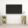 Image de vidaXL Meubles TV 2 pcs Chêne sonoma 72x35x36,5 cm Bois d'ingénierie