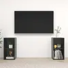 Image de vidaXL Meubles TV 2 pcs Gris brillant 72x35x36,5 cm Bois d'ingénierie3079906