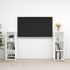 Image de vidaXL Meubles TV 2 pcs Blanc 107x35x37 cm Bois d'ingÃ©nierie