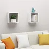 Image de vidaXL Étagères cube murales 2 pcs Blanc 30x15x30 cm806998