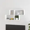 Image de vidaXL Étagère murale Blanc 100x18x53 cm Bois d’ingénierie