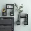 Image de vidaXL Étagères murales 2 pcs gris 50x15x50 cm bois d'ingénierie