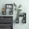 Image de vidaXL ÃtagÃ¨res murales 2 pcs gris brillant 50x15x50cm bois ingÃ©nierie