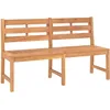 Image de Vidaxl Banc De Jardin 150 Cm Bois De Teck Massif