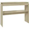 Image de vidaXL Vidaxl Table Console Chêne Sonoma 102x30x80 Cm Aggloméré