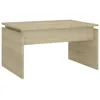Image de Vidaxl Table Basse ChÃªne Sonoma 68x50x38 Cm AgglomÃ©rÃ©