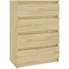 Image de vidaXL Vidaxl Armoire D'appoint 60x36x84 Cm Bois De Pin Massif