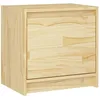 Image de vidaXL Vidaxl Table De Chevet 40x30,5x40 Cm Bois De Pin Massif