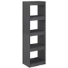 Image de vidaXL BibliothÃ¨que/SÃ©parateur de piÃ¨ce Gris 40x30x135,5 cm Pin massif
