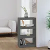 Image de vidaXL Bibliothèque/Séparateur de pièce Gris 60x30x103,5 cm Pin massif808165
