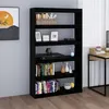 Image de vidaXL Bibliothèque/Séparateur de pièce Noir 100x30x167,5cm Pin massif808227