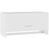 Image de vidaXL Vidaxl Garde-Robe Blanc 70x32,5x35 Cm Aggloméré