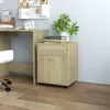 Image de vidaXL Armoire à roulettes Chêne sonoma 45x38x54 cm Bois d’ingénierie