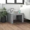 Image de vidaXL Table basse gris bÃ©ton 50x50x35 cm bois d'ingÃ©nierie