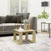 Image de vidaXL Table d'appoint Chêne sonoma 50x50x35 cm Bois d’ingénierie808624