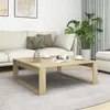 Image de vidaXL Table basse Chêne sonoma 100x100x35 cm Bois d'ingénierie808633