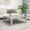 Image de vidaXL Table basse Gris béton 100x100x35 cm Bois d'ingénierie808634