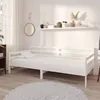 Image de vidaXL Lit de jour sans matelas blanc bois de pin massif 90x200 cm806936