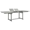 Image de vidaXL Table à dîner de jardin (160-240)x100x75cm Bois d'acacia massif316573