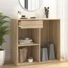 Image de vidaXL Armoire cosmétique Chêne sonoma 80x40x75 cm Bois d'ingénierie808840