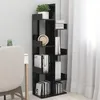 Image de vidaXL Bibliothèque Noir 48x25,5x140 cm Bois d’ingénierie808910