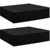Image de Housses De Salon De Jardin 2 Pcs 8 Oeillets 200x200x70 Cm