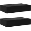Image de Housses De Salon De Jardin 2 Pcs 12 Oeillets 325x205x70 Cm